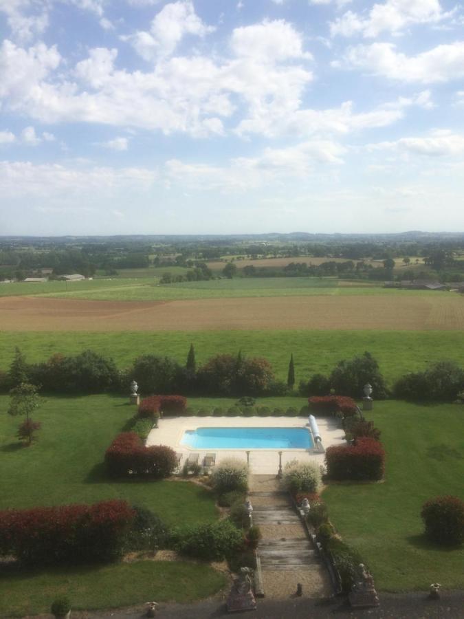 ชาโต เดอ มงโบรล Villa Fleurigne ภายนอก รูปภาพ